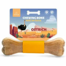 Kość do Żucia Struś 115 g (17 cm) - Pokusa