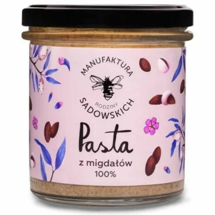 Pasta z Migdałów 300 g - Manufaktura Sadowskich