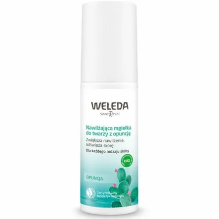 Nawilżająca Mgiełka do Twarzy z Opuncją 100 ml - Weleda - Wyprzedaż 