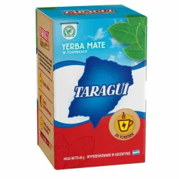 Yerba Mate Taragui w Torebkach 60 g (20 x 3 g) - Unmate