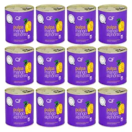 12 x Pulpa z Mango Alphonso Bez Dodatku Cukru 850 g - QF
