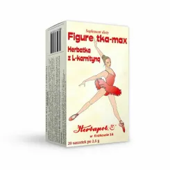 Herbatka FIGURETKA MAX z L-karnityną 50 g (20x 2 g) - Herbapol Kraków (data: 30.03.2026)