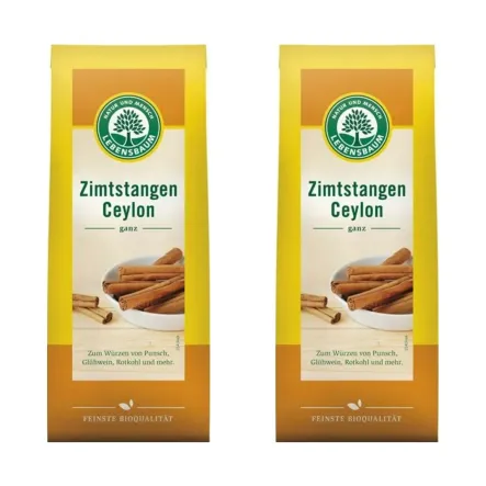 2 x Cynamon Cejloński Laska Bio 6 Sztuk - Lebensbaum