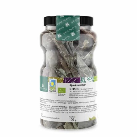 Algi Morskie Suszone Kombu Bio 100 g - Porto Miunos