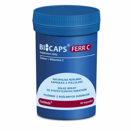 BICAPS FERR C 60 kapsułek - Formeds 