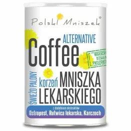 Kawa z Mniszka Lekarskiego Plus Ostropest, Rutwica Lekarska, Karczoch 150 g - Polski Mniszek