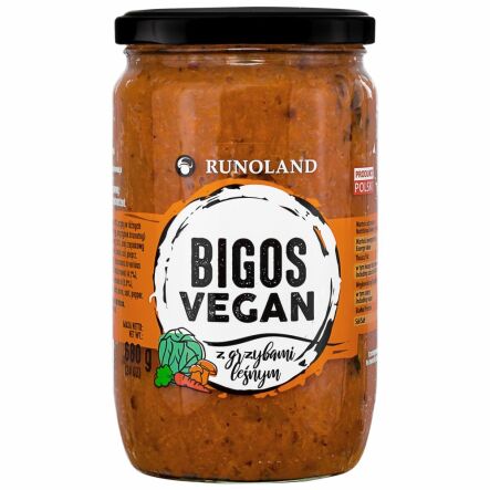 Bigos Vegan z Grzybami Leśnymi  680 g - Runoland