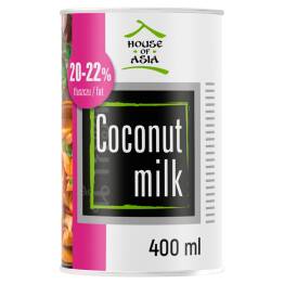 Mleczko Kokosowe Premium BIO 20-22% UHT 400 ml - House of Asia