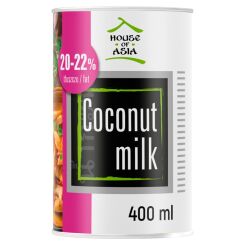 Krem Kokosowy Premium BIO 20-22% UHT 400 ml - House of Asia