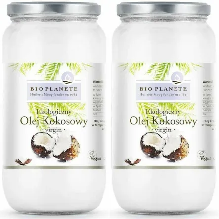 2 x Olej Kokosowy Virgin Bio 950 ml - Bio Planete