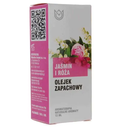 Olejek Zapachowy Jaśmin i Róża 12 ml - Naturalne Aromaty