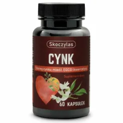 Cynk 3 Formy, Miedź, EGCG i Kwercetyna 60 Kapsułek - Skoczylas