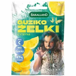 Guziko Żelki Cytryna 34 g - Bakalland