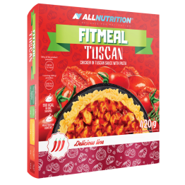 Fitmeal Toscan Kurczak w Sosie Toskańskim z Makaronem 420 g Allnutrition