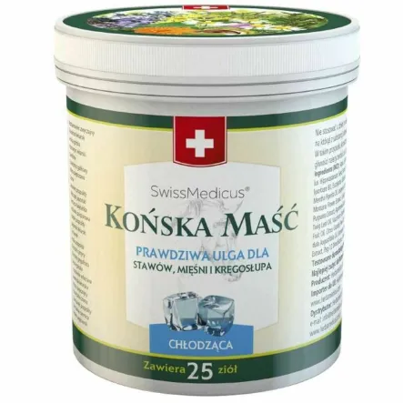 Maść Końska Chłodząca 500 ml - SwissMedicus