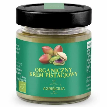 Krem Pistacjowy Bio 200 g - Agriscilia