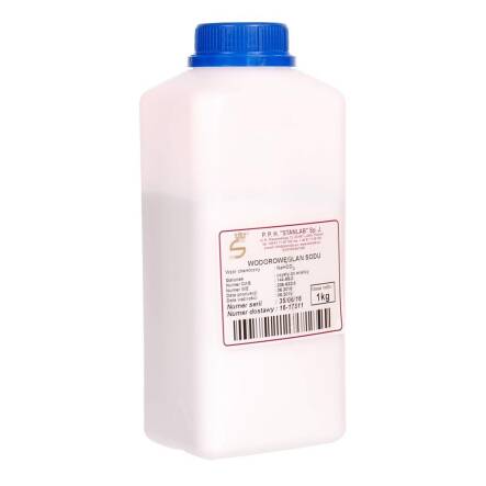 Wodorowęglan Sodu CZDA 1 kg - Stanlab - Soda oczyszczona
