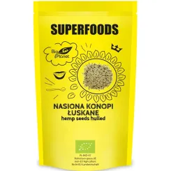 Nasiona Konopi Łuskane Bio 200 g - Bio Planet