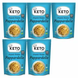 5 x  Makaron Keto (Konjac Typu Noodle Pappardelle) Bio 270 g (200 g) - Keto Chef