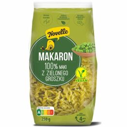 Makaron z Groszku Zielonego Świderki 250 g - Novelle