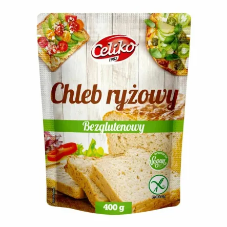 Mieszanka Do Wypieku Chleba Ryżowego Bezglutenowa 400 g - Celiko