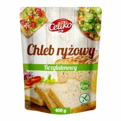 Mieszanka Do Wypieku Chleba Ryżowego Bezglutenowa 400 g - Celiko