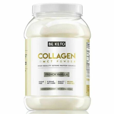 Keto Kolagen z Olejem MCT Francuska Wanilia 800 g - Beketo