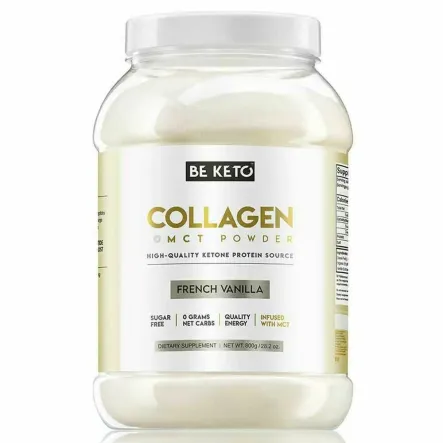 Keto Kolagen z Olejem MCT Francuska Wanilia 800 g - Beketo