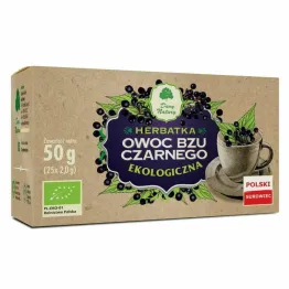 Herbatka Bez Czarny Owoc Eko 50 g (25 x 2 g) - Dary Natury