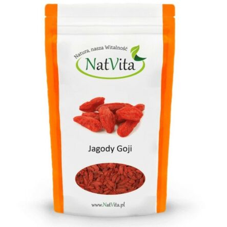 Jagody Goji Owoc Suszony 1 kg - Natvita