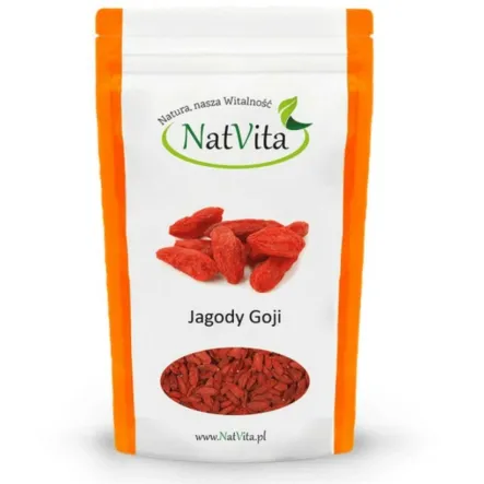 Jagody Goji Owoc Suszony 1 kg - Natvita