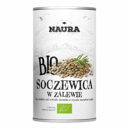 Soczewica w Zalewie Bio 400 g (240 g) - Naura