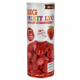 Duża Chrupiąca Truskawka (Liofilizowane Truskawki) 100 g - Mixit