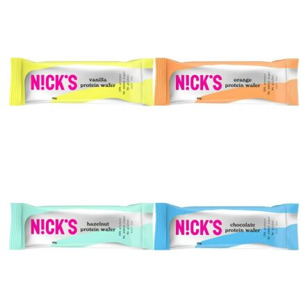 4 x Wafelek Proteinowy 40 g Mix Smaków Nicks