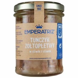 Tuńczyk Żółtopłetwy Filety w Oliwie z Oliwek 200g (130g)