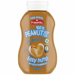 Pasta Orzechowa Smooth 100% Bezglutenowa Easy Nuts 270 g - Primavika