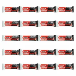 20 x Baton Energy Brownie + Kofeina 50 g - Paliwo Dla Aktywnych