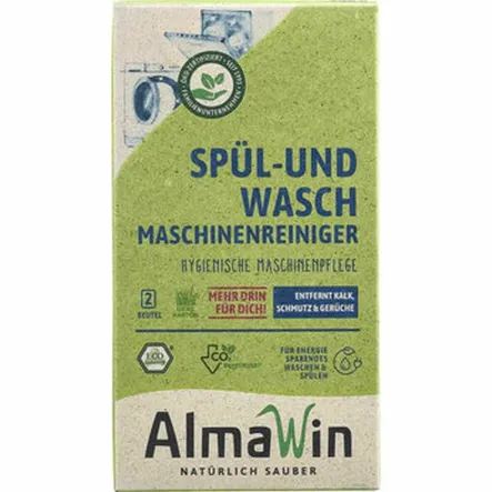 Proszek do Czyszczenia Pralek i Zmywarek Eco 200 g (2 x 100 g) - Almawin