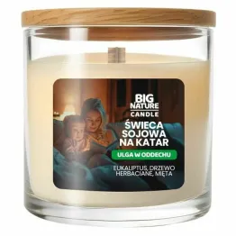 Świeca Sojowa na Katar Ulga w Oddechu 225 g - Big Nature