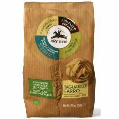 Makaron z Płaskurki Gniazda Tagliatelle Bio 250 g - Alce Nero