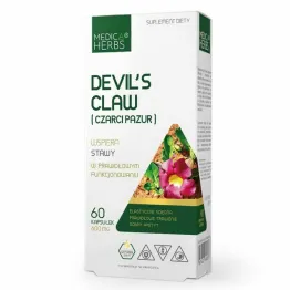 Devil's Claw (Czarci Pazur) 600 mg 60 Kapsułek - Medica Herbs