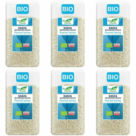 6 x Kasza Jęczmienna Pęczak Bio 500 g - Bio Planet