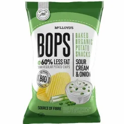 Chipsy Ziemniaczane o Smaku Kwaśnej Śmietany i Cebuli Bio 85 g - McLloyd's