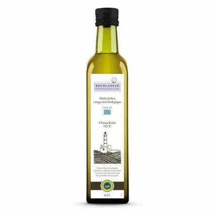 Oliwa z Oliwek Extra Virgin z Krety Bio 500 ml - Bio Planete