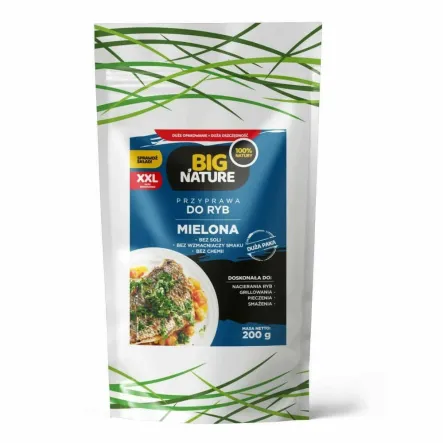 Przyprawa Mielona do Ryb Bez Soli 200 g - Big Nature