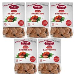 5 x Ciasteczka Daktylowe Bezglutenowe Bio 100 g Zemanka