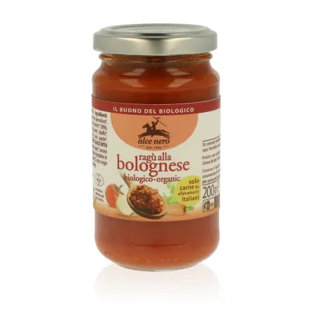 Sos Pomidorowy z Wołowiną Bio 200 g Alce Nero - Wyprzedaż