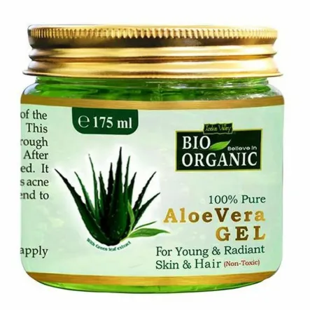 Żel Aloesowy Aloe Vera Bio Organic 175 ml - Indus Valley