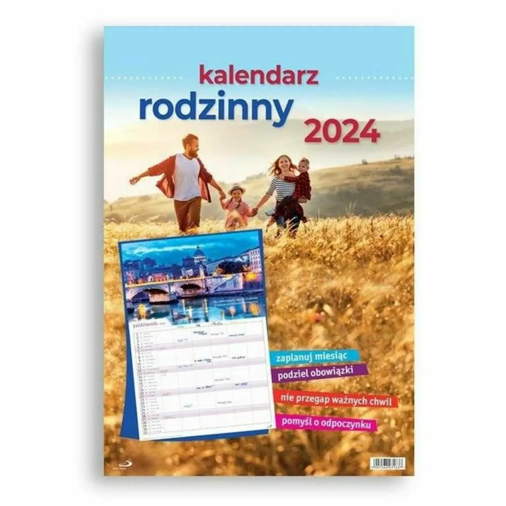 Kalendarz 2024 - Kalendarz Rodzinny - Wyprzedaż