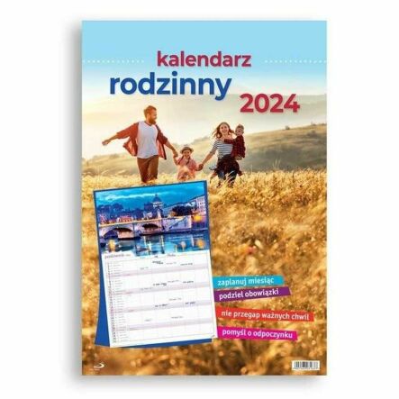 Kalendarz 2024 - Kalendarz Rodzinny - Wyprzedaż